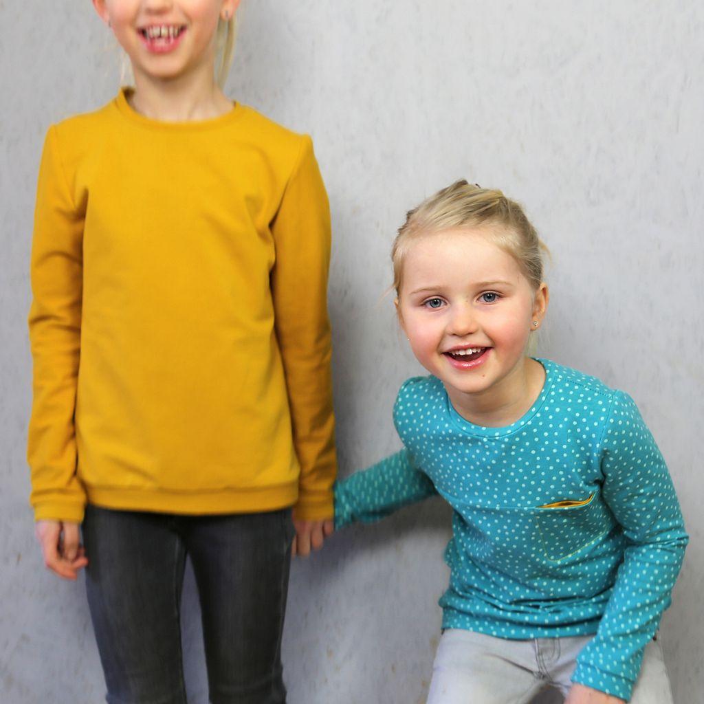 Papierschnittmuster Sweater Bente Gr. 86-152